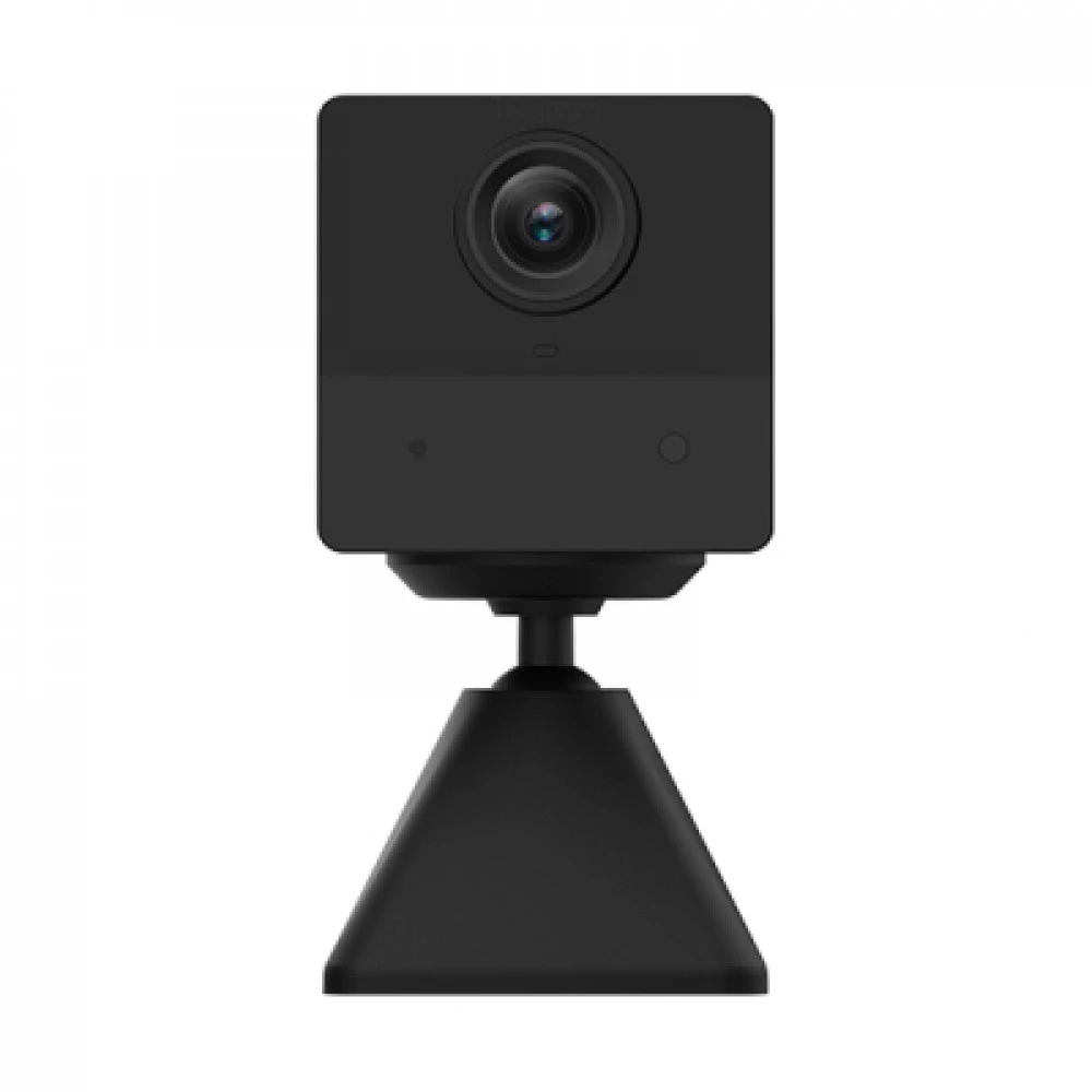IP видеокамера EZVIZ CB2 4G 3MP Black Кубическая, Уличная, 4G-Модуль, Фиксированный объектив, 4 мм, CMOS, 3 Мп ~ 2304x1296