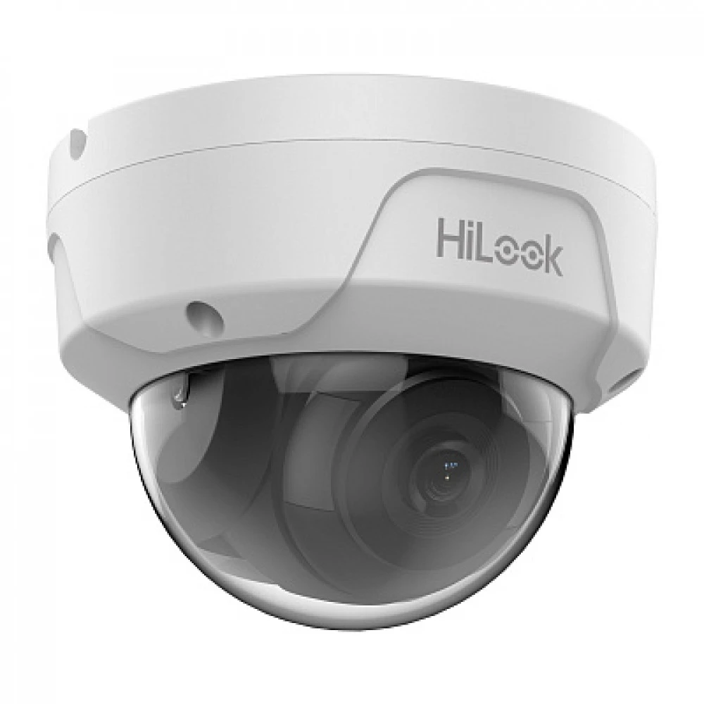 IP видеокамера HiLook IPC-D121H (2.8 мм) (C) 311315942 Купольная, Уличная, Проводная, Фиксированный объектив, 2.8 мм, CMOS, 2 Мп ~ 1920×1080 Full HD
