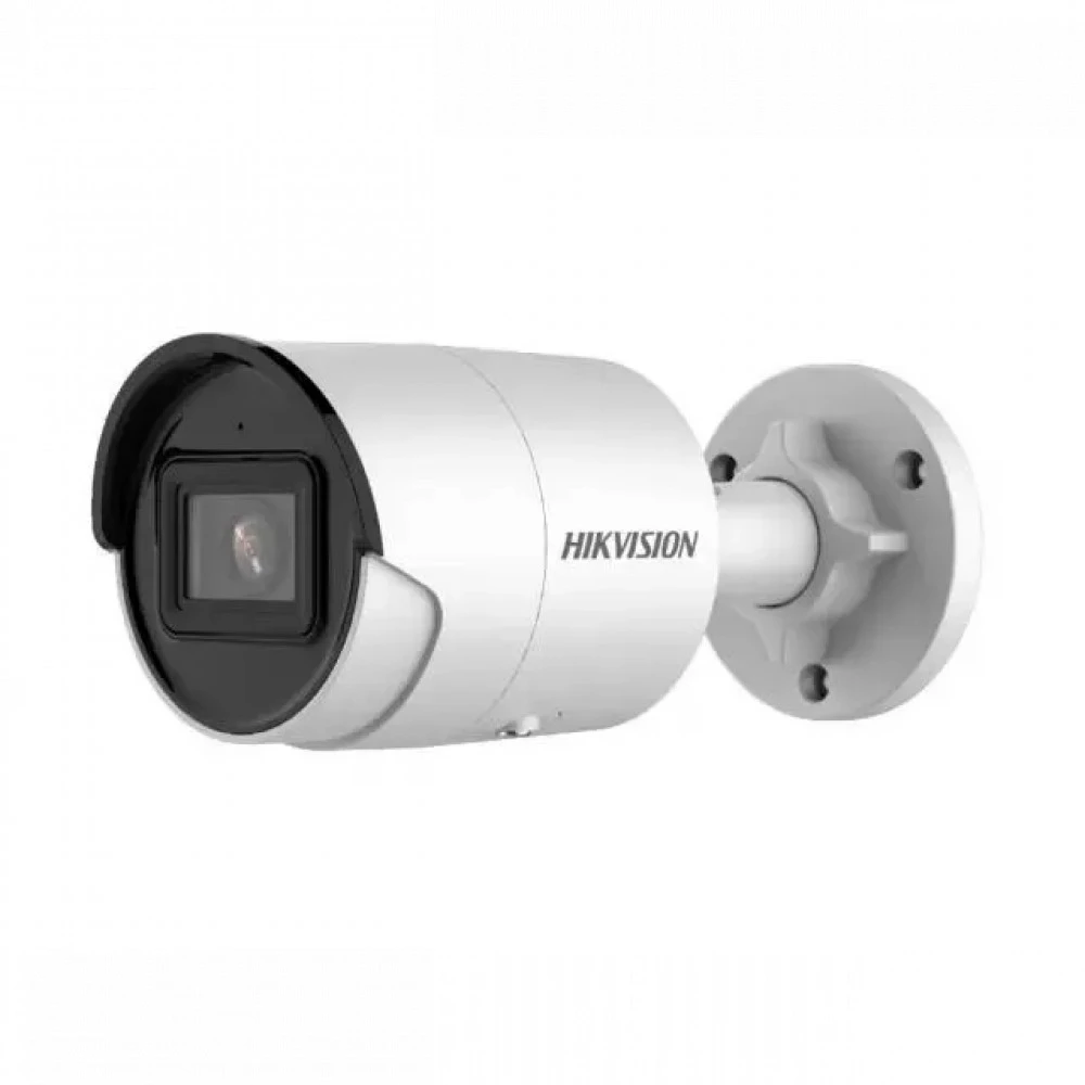 IP видеокамера Hikvision DS-2CD2023G2-LI2U(4mm) DS-2CD2023G2-LI2U(4MM) Цилиндрическая, Уличная, Проводная, Фиксированный объектив, 4 мм, 1/2.7", 3 Мп ~ 1920×1080 Full HD