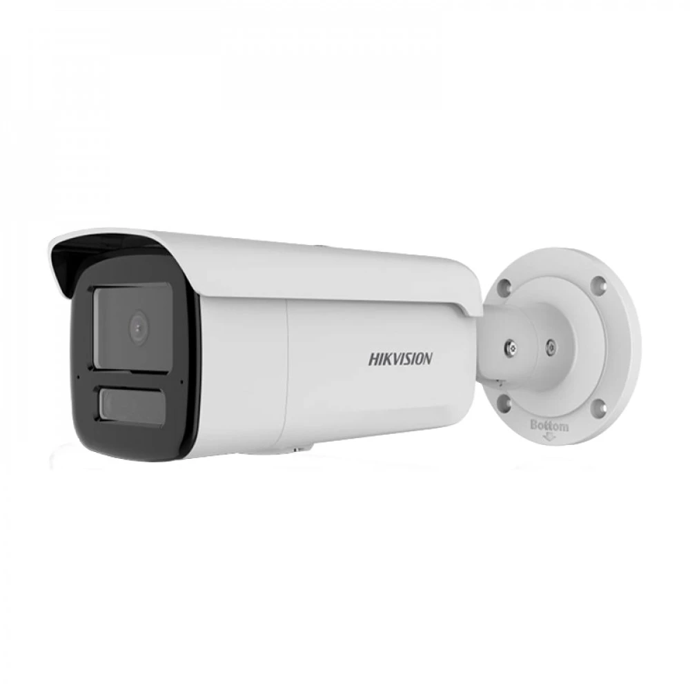 IP видеокамера Hikvision DS-2CD2T43G2-LIS2U/SRB (2,8 мм) 311327403 Цилиндрическая, Уличная, Проводная, Фиксированный объектив, 2.8 мм, 1/2.9", 4 Мп ~ 2688×1520