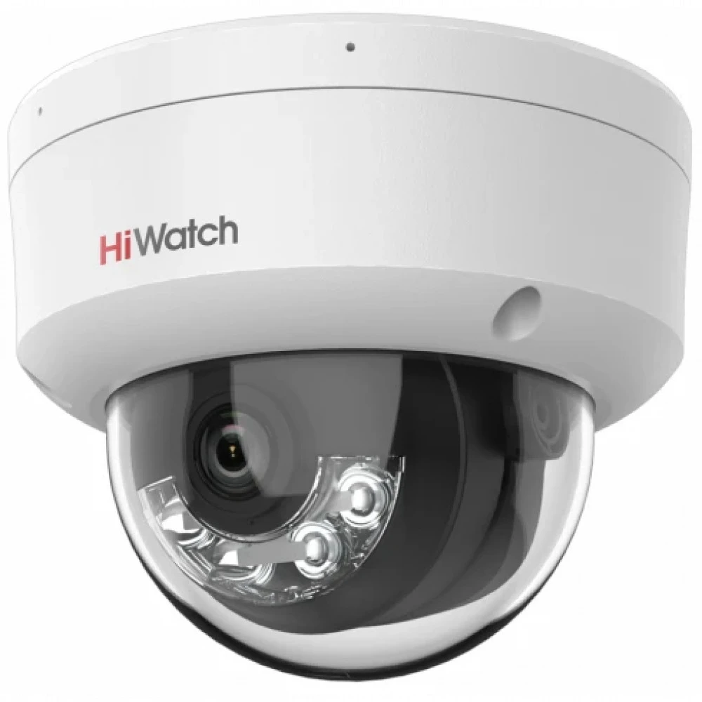 IP видеокамера HiWatch DS-I852M DS-I852M(4MM) Купольная, Уличная, Проводная, Фиксированный объектив, 2.8 мм, 1/2.7", 8 Мп ~ 3840×2160 4K UHD или Ultra HD