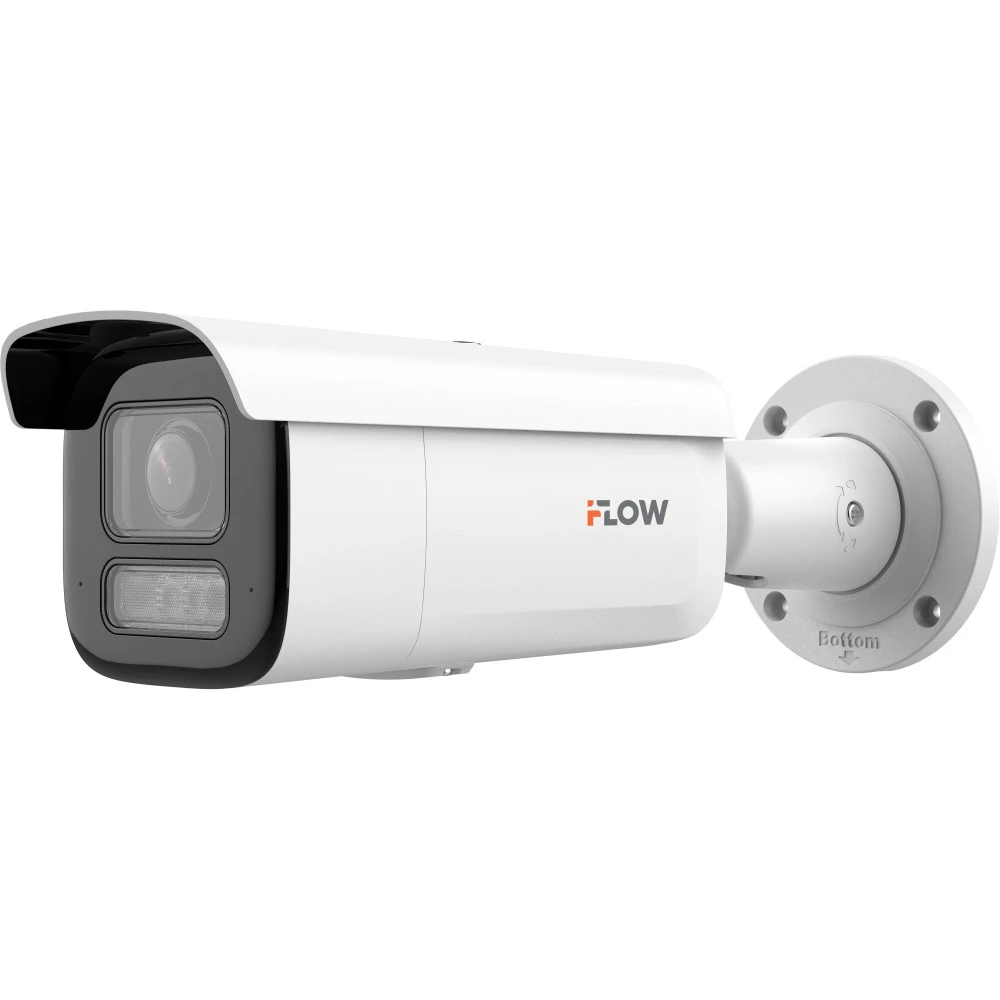 IP видеокамера iFlow F-IC-2682C2MSZ4 311329081 Цилиндрическая, Уличная, Проводная, Моторизованный объектив, 2.8 ~ 12 мм, 1/2.8", 8 Мп ~ 3840×2160 4K UHD или Ultra HD