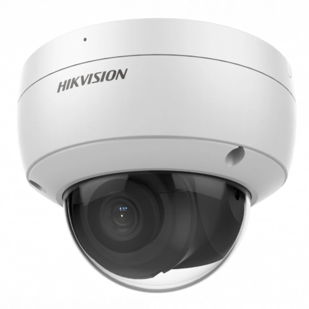 IP видеокамера Hikvision DS-2CD2123G2-IU (2.8mm) 311319897 Купольная, Уличная, Проводная, Фиксированный объектив, 2.8 мм, 1/2.8", 2 Мп ~ 1920×1080 Full HD