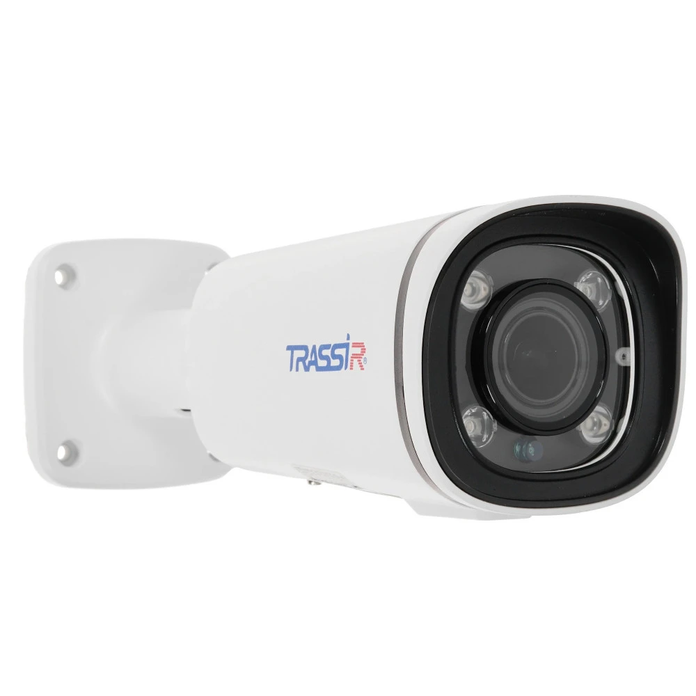 IP видеокамера Trassir TR-D2153IR6 Цилиндрическая, Уличная, Проводная, Вариофокальный объектив, 2.7 ~ 13.5 мм, 1/2.8", 5 Мп ~ 2592×1944