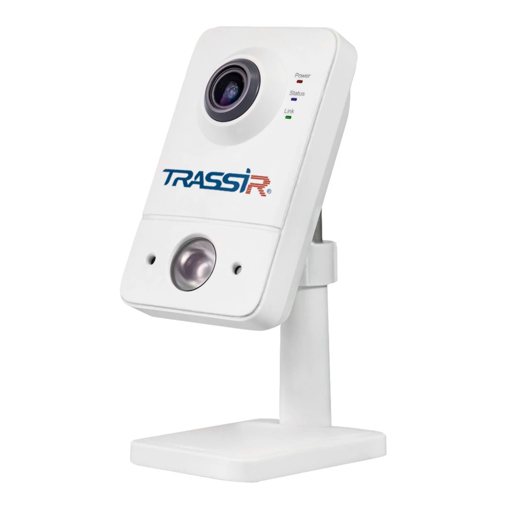 IP видеокамера Trassir TR-D7121IR1W (2.8 MM) Настольная, Внутренней установки, WiFi + Ethernet, Фиксированный объектив, 2.8 мм, 1/2.7", 2 Мп ~ 1920×1080 Full HD