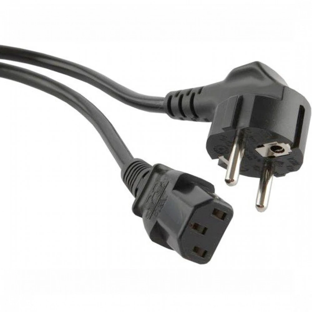 Кабель питания Hyperline pwc-iec13-shm-1.8-bk