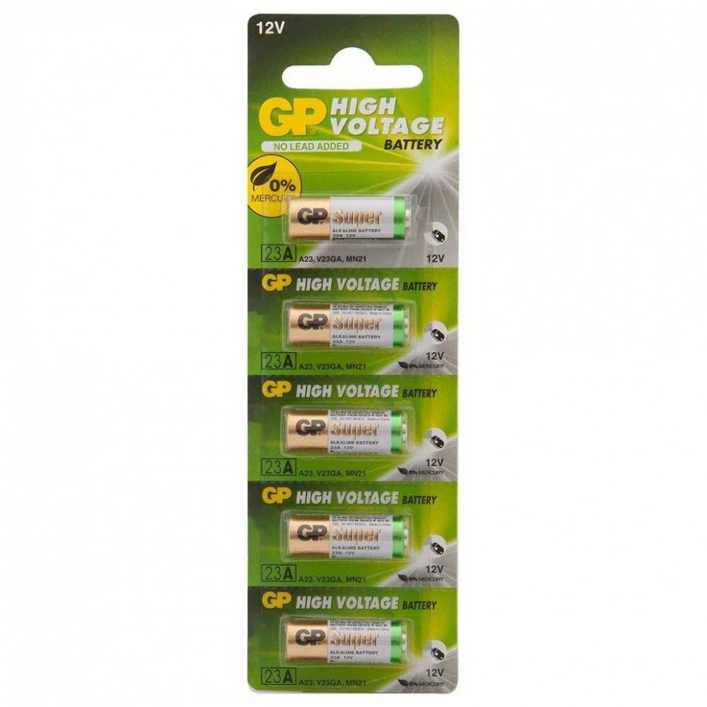 Батарейка GP Super Alkaline 23AF MN21 (5шт) GP 23AF-2C5