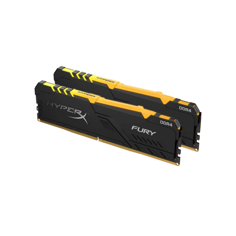 ОЗУ Kingston HyperX Fury 32GB 2400MHz DDR4 CL15 DIMM (Kit of 2) HX424C15FB3AK2/32 DIMM, DDR4, 32 Гб (2 х 16 Гб), 2400 МГц