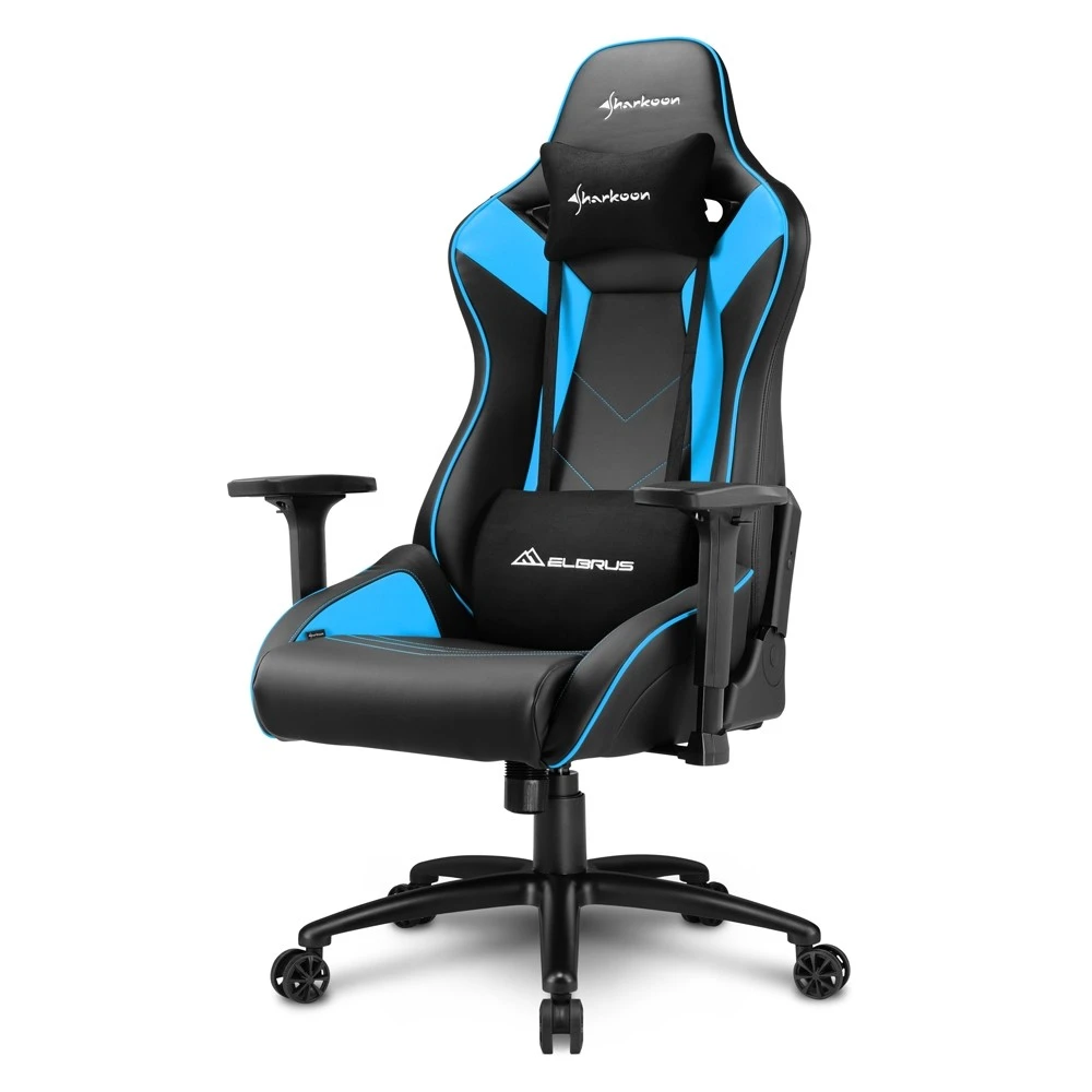 Компьютерное кресло Sharkoon ELBRUS 3 Black/Blue ELBRUS 3 BK/BU