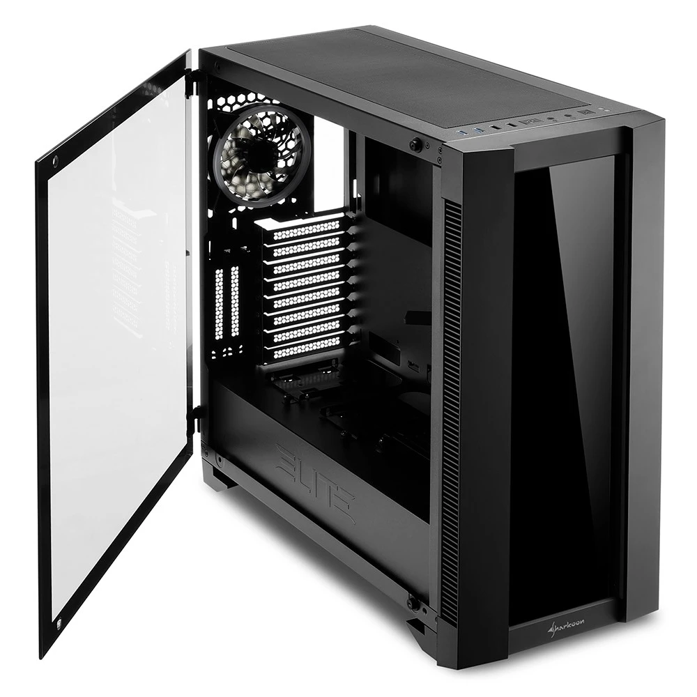 Корпус Sharkoon ELITE SHARK CA200G Mid-Tower