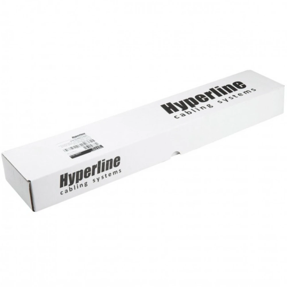 Аксессуар для серверного шкафа Hyperline Блок розеток для 19" шкафов горизонтальный 9 розеток Schuko SHE19-9SH-2.5IEC