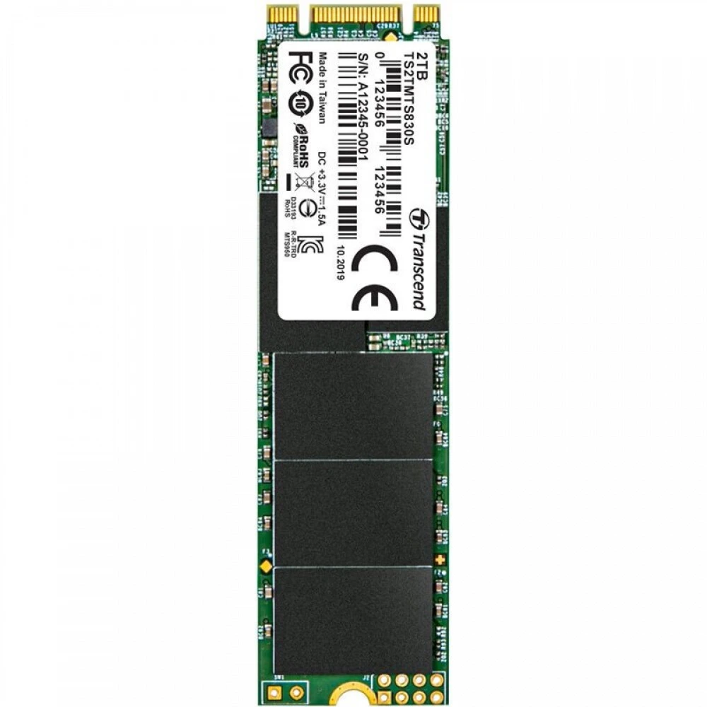 Жесткий диск Transcend 830S 2048GB M.2 TS2TMTS830S SSD (твердотельные), 2 ТБ, M.2, SATA
