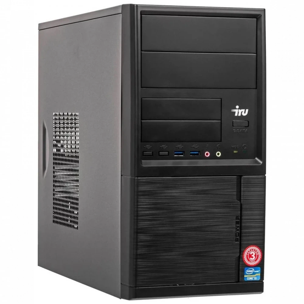 Персональный компьютер iRU Home 120 MT 1526137 AMD E1, 6010, 1.35, 4 Гб