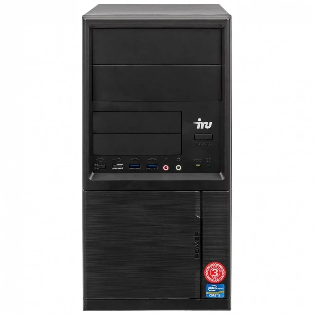 Персональный компьютер iRU Home 120 MT 1526137 AMD E1, 6010, 1.35, 4 Гб