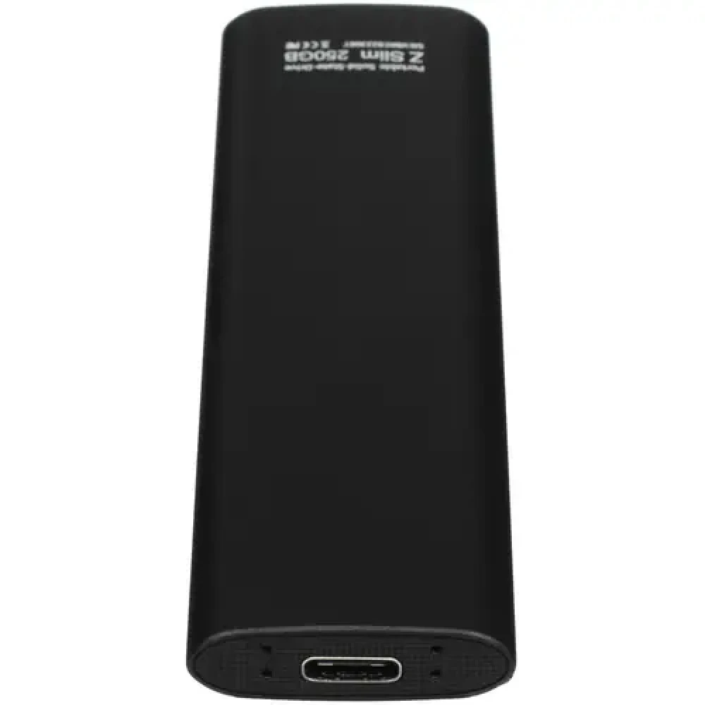 Внешние накопители Netac Z SLIM NT01ZSLIM-250G-32BK 250 ГБ, Разъём USB Type-C