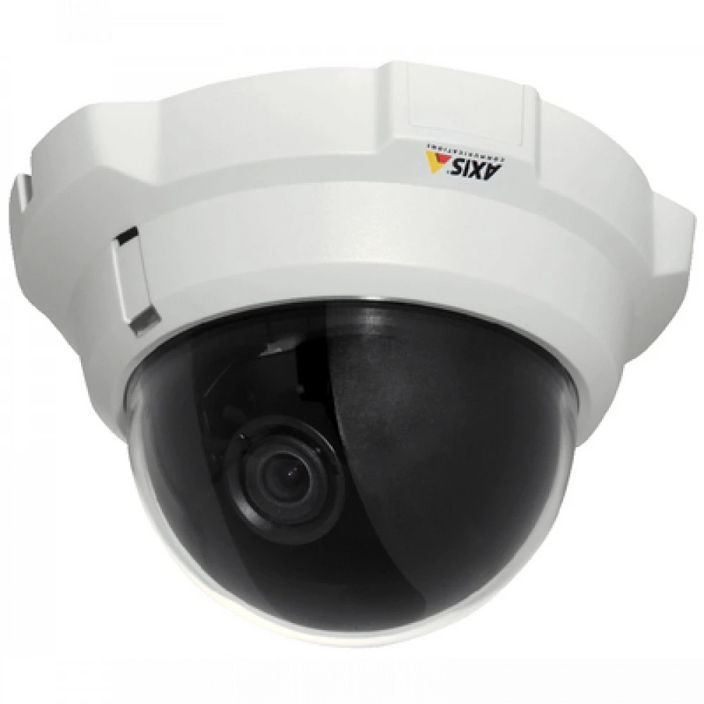 IP видеокамера AXIS 0336-001 Купольная, Внутренней установки, Проводная, Вариофокальный объектив, 2.8 - 10 мм, 1/4", 1 Мп ~ 800x600