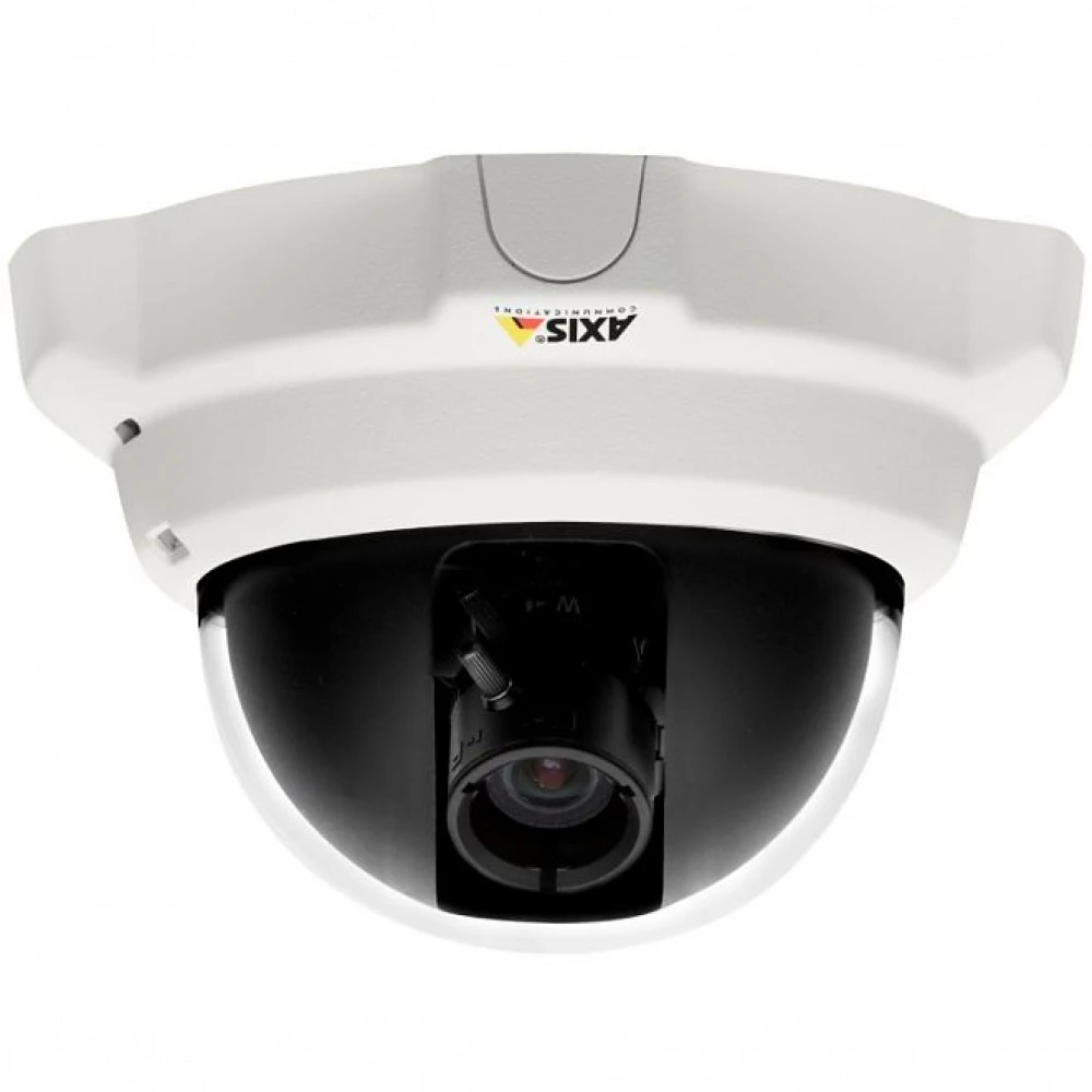 IP видеокамера AXIS 0336-001 Купольная, Внутренней установки, Проводная, Вариофокальный объектив, 2.8 - 10 мм, 1/4", 1 Мп ~ 800x600