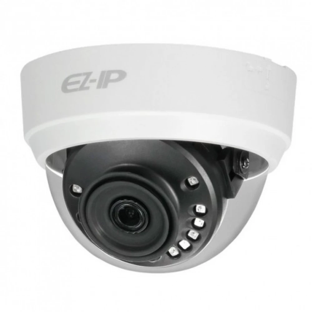 IP видеокамера EZ-IP EZ-IPC-D1B20P-0360B Купольная, Внутренней установки, Проводная, Фиксированный объектив, 3.6 мм, 1/2.7", 2 Мп ~ 1920×1080 Full HD