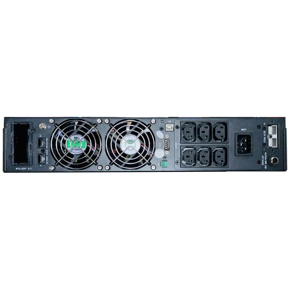 Источник бесперебойного питания SVC RT-1KL-LCD/A6 1000 ВА, 900 Вт