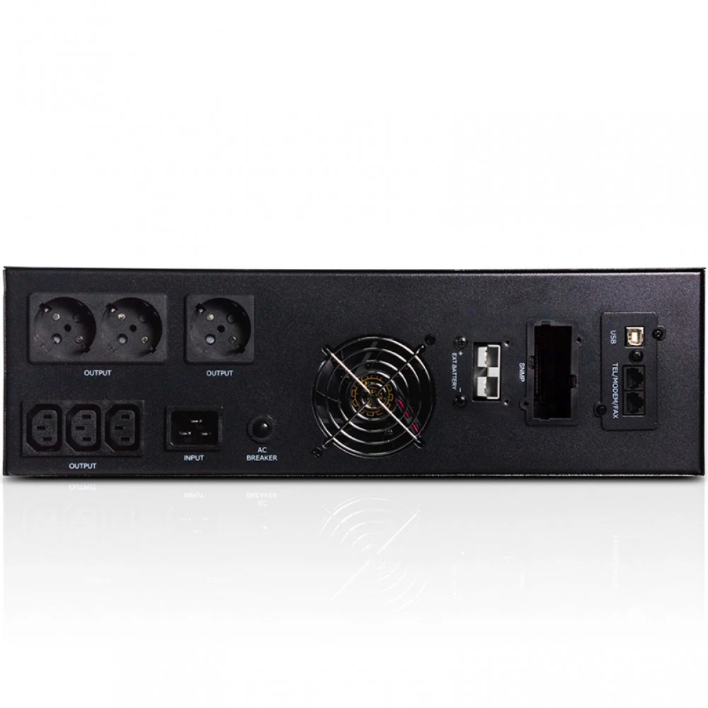 Источник бесперебойного питания SVC RTU-3K-LCD 3000 ВА, 2400 Вт