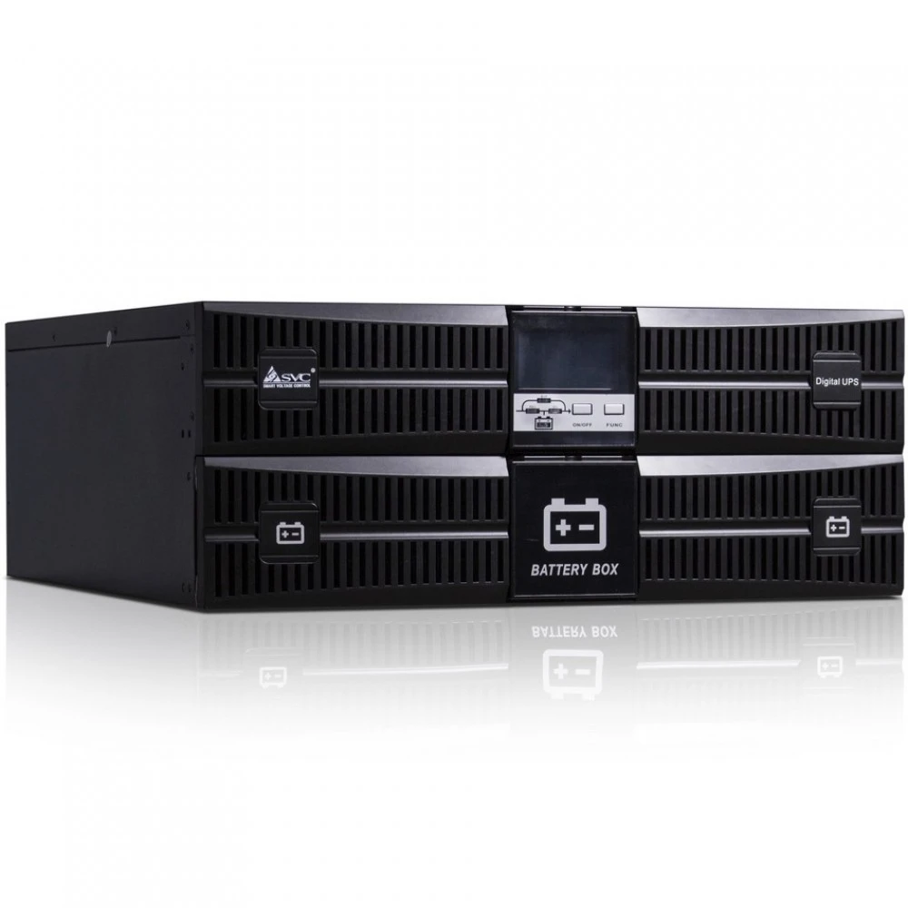 Источник бесперебойного питания SVC RT-3KL-LCD/A2 3000 ВА, 27000 Вт