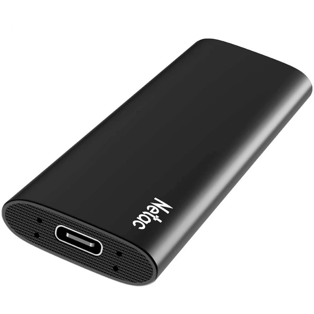 Внешние накопители Netac Z SLIM Black NT01ZSLIM-001T-32BK 1 ТБ, Разъём USB Type-C