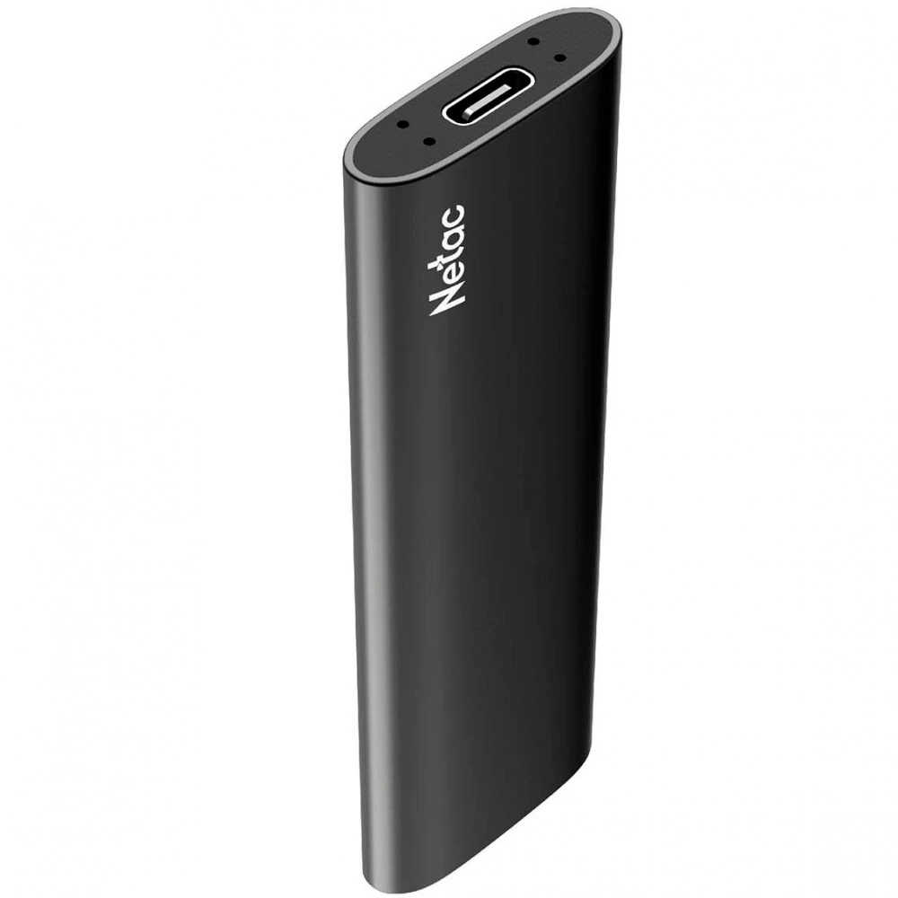 Внешние накопители Netac Z SLIM Black NT01ZSLIM-001T-32BK 1 ТБ, Разъём USB Type-C