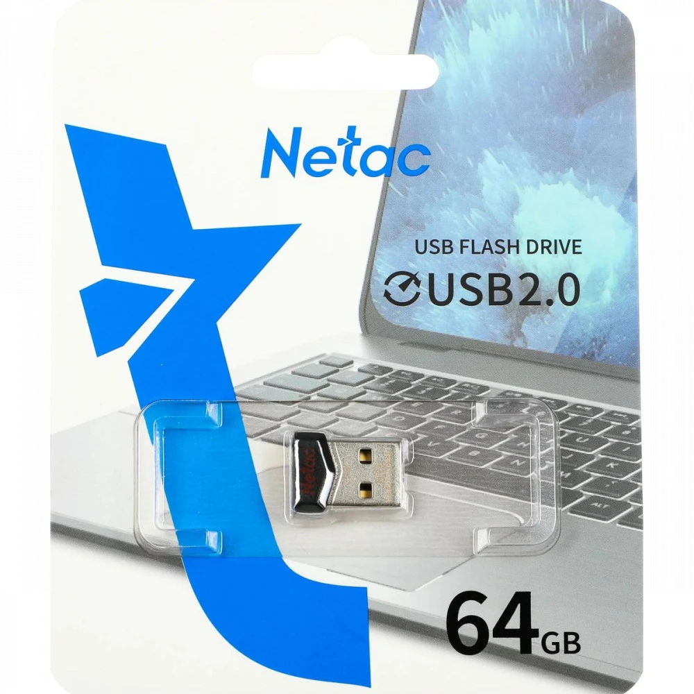 USB флешка (Flash) Netac UM81 NT03UM81N-064G-20BK 64 ГБ