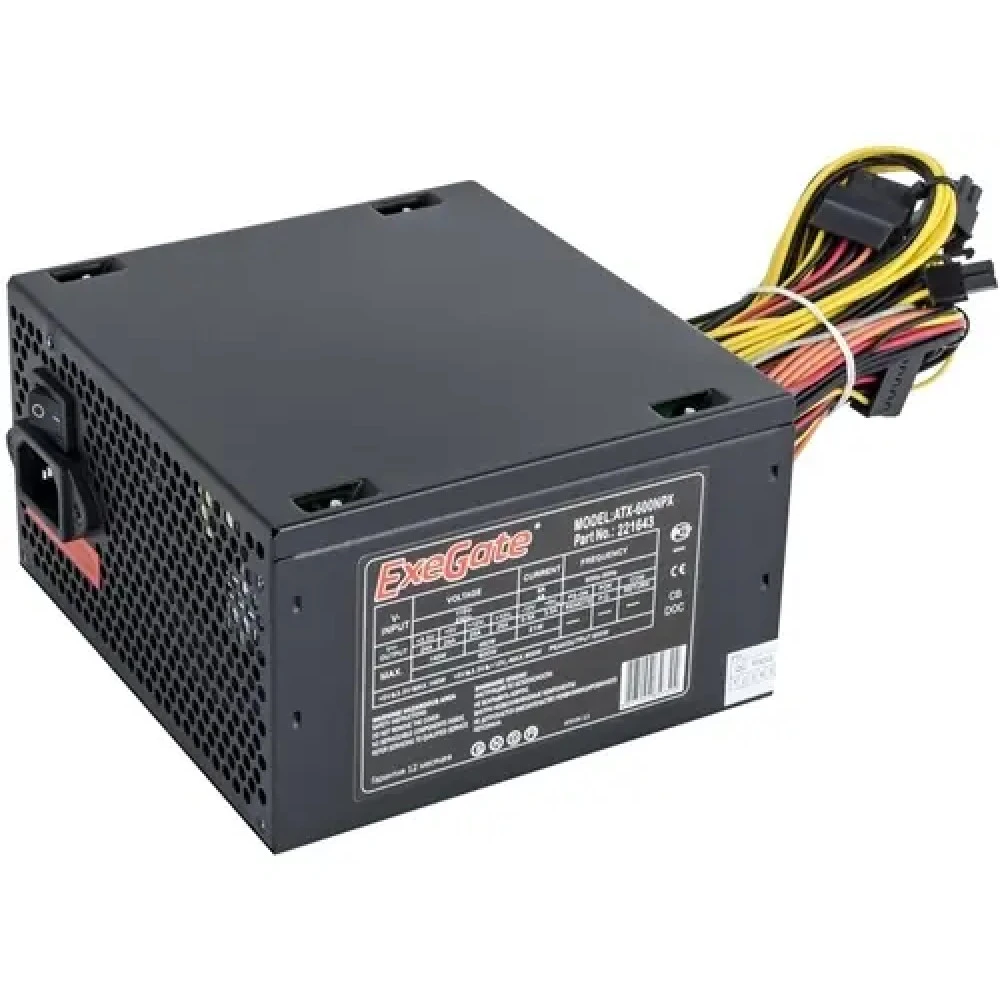 Блок питания ExeGate 650NPX EX259604RUS-PC 650 Вт