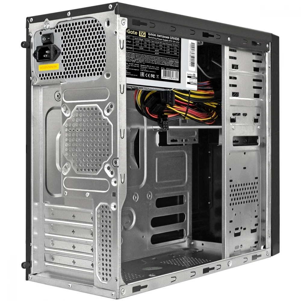 Корпус ExeGate MA-372UX-UN400 EX283236RUS Mini-Tower