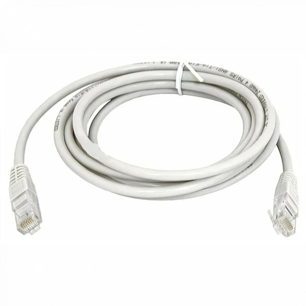 Патч-корд ExeGate FTP-RJ45-RJ45-C5e-3M-GY EX272307RUS