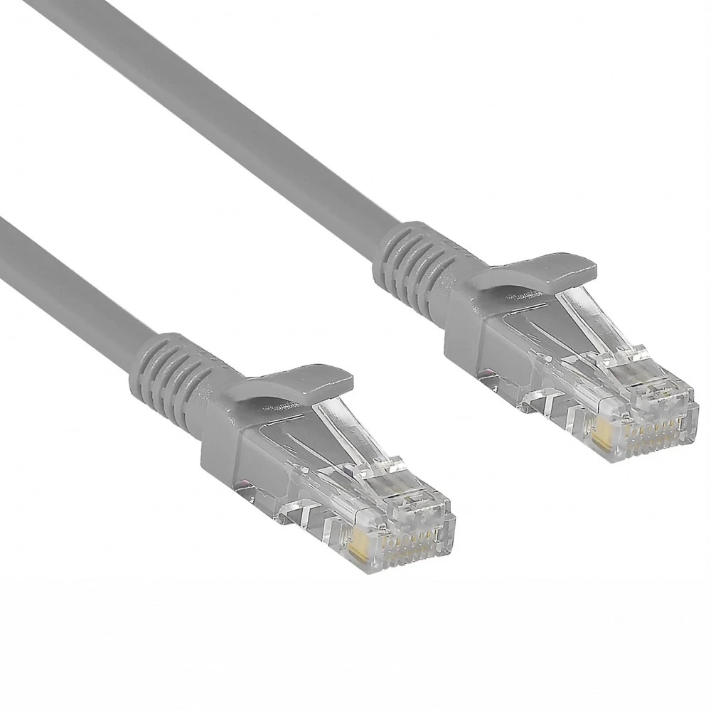 Патч-корд ExeGate UTP-RJ45-RJ45-5e-10M-GY EX169510RUS