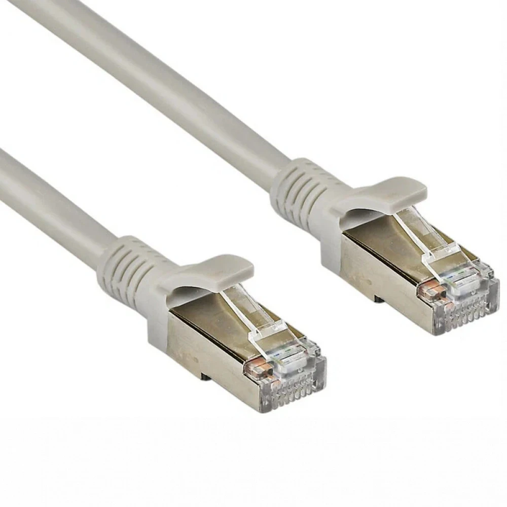 Патч-корд ExeGate FTP-RJ45-RJ45-C5e-CU-1M-GY EX281997RUS