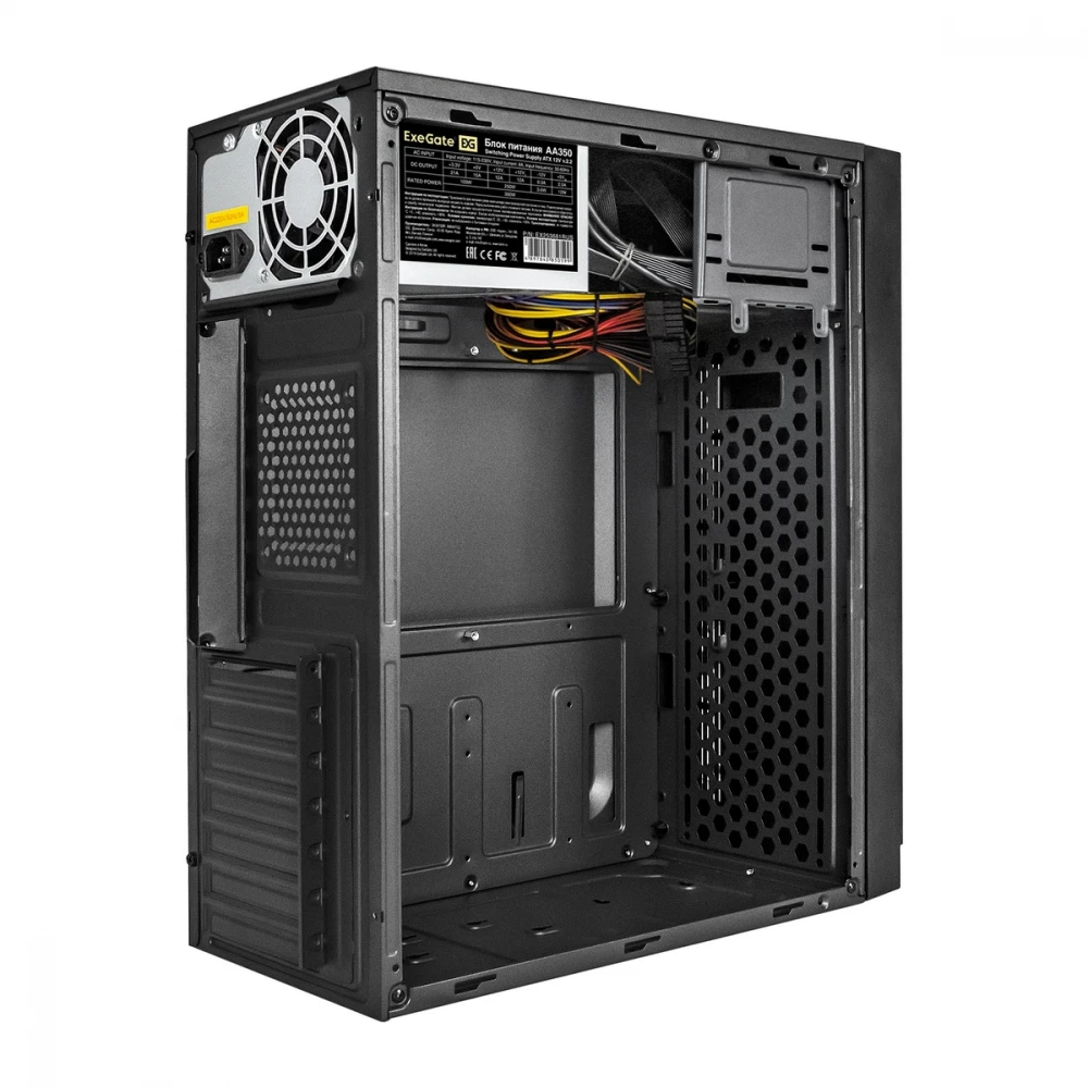 Корпус ExeGate AA-440-AA350 EX290176RUS Mid-Tower