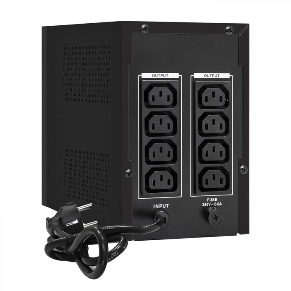 Источник бесперебойного питания ExeGate SpecialPro UNB-1200.LED.AVR.8C13 EP285489RUS 1200 ВА, 750 Вт