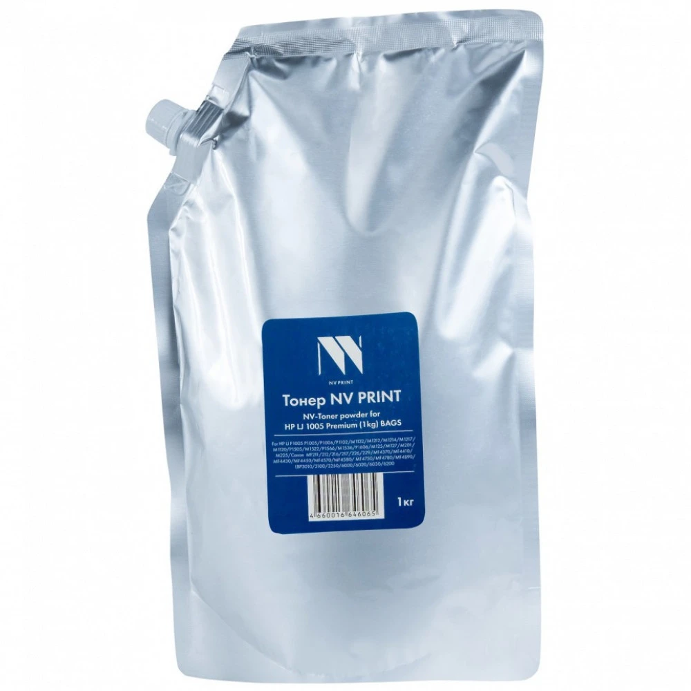 Тонер NV Print Тонер BAGS 1кг NV-1005-PR-1KG-BAG