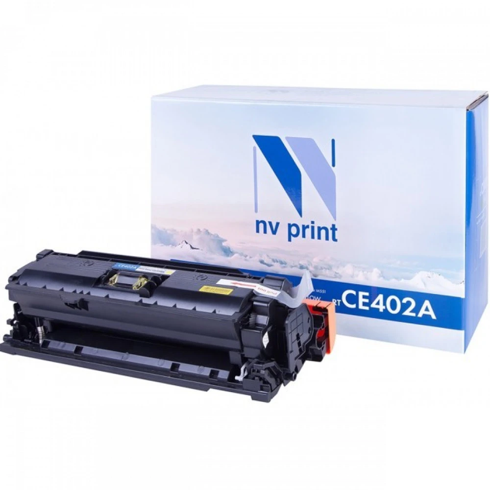 Лазерный картридж NV Print CE402A Yellow NV-CE402AY