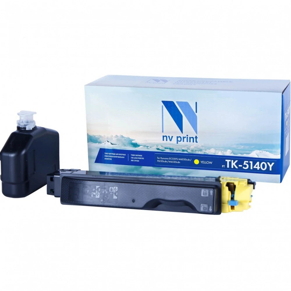 Тонер NV Print TK-5140 Yellow NV-TK5140Y