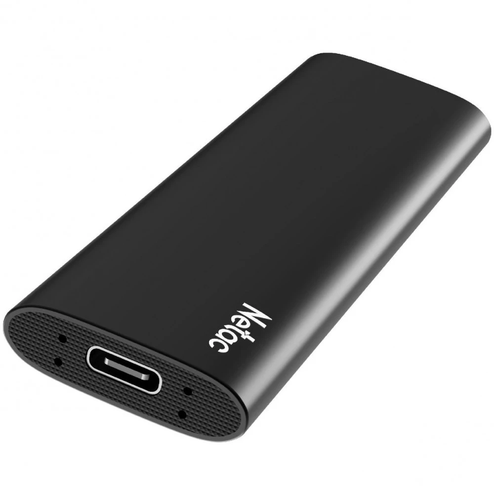 Внешние накопители Netac Z SLIM Black NT01ZSLIM-002T-32BK 2 ТБ, Разъём USB Type-C