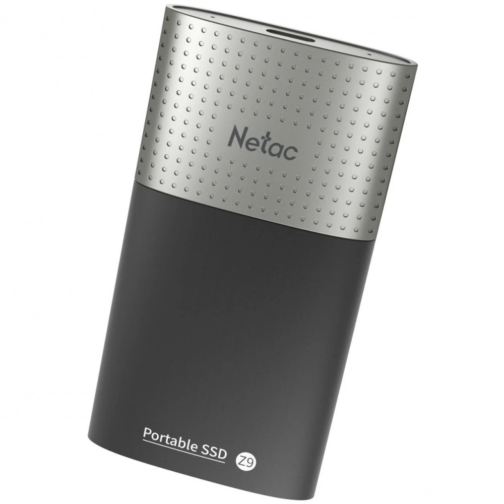 Внешние накопители Netac Z9 External SSD 2TB NT01Z9-002T-32BK 2 ТБ, Разъём USB Type-C