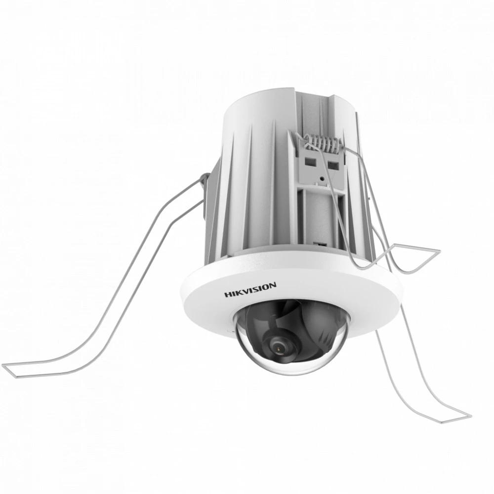 IP видеокамера Hikvision DS-2CD2E23G2-U(2.8MM) Купольная, Внутренней установки, Проводная, Фиксированный объектив, 2.8 мм, CMOS, 2 Мп ~ 1920×1080 Full HD