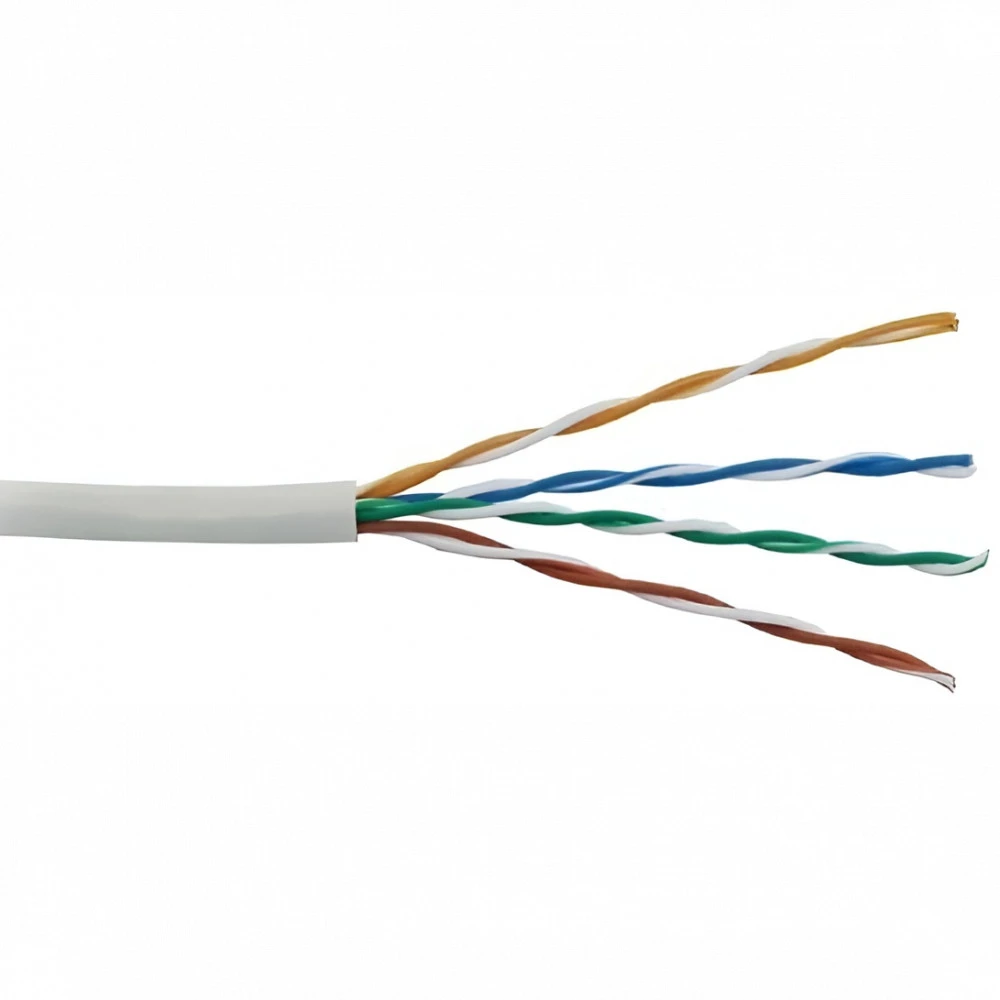 Кабель витая пара LANMASTER LAN-5EUTP-PT-LSZH-GY