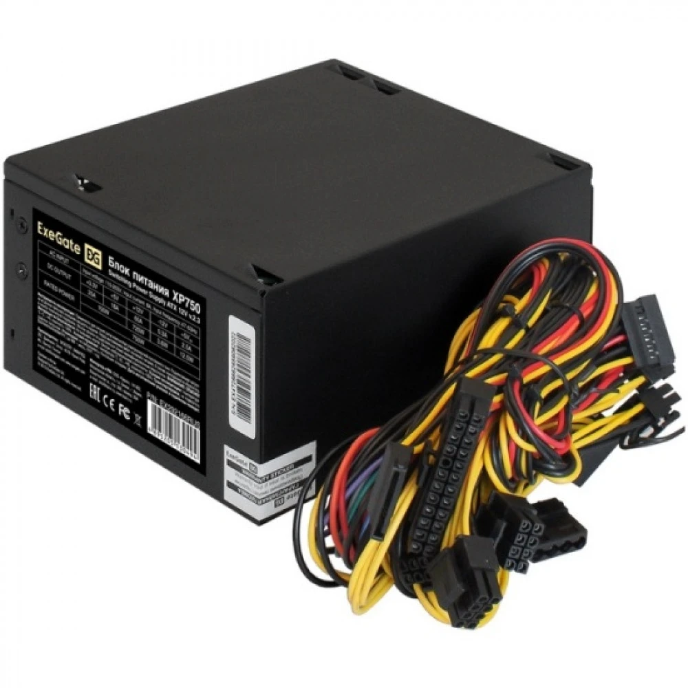Блок питания ExeGate XP750 EX292166RUS 750 Вт