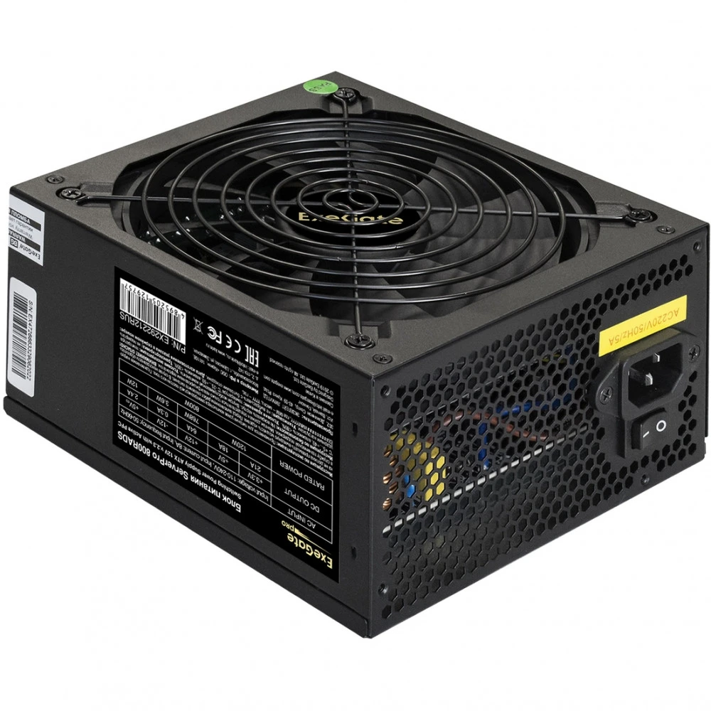 Серверный блок питания ExeGate ServerPRO-800RADS EX292212RUS ATX, 800 Вт
