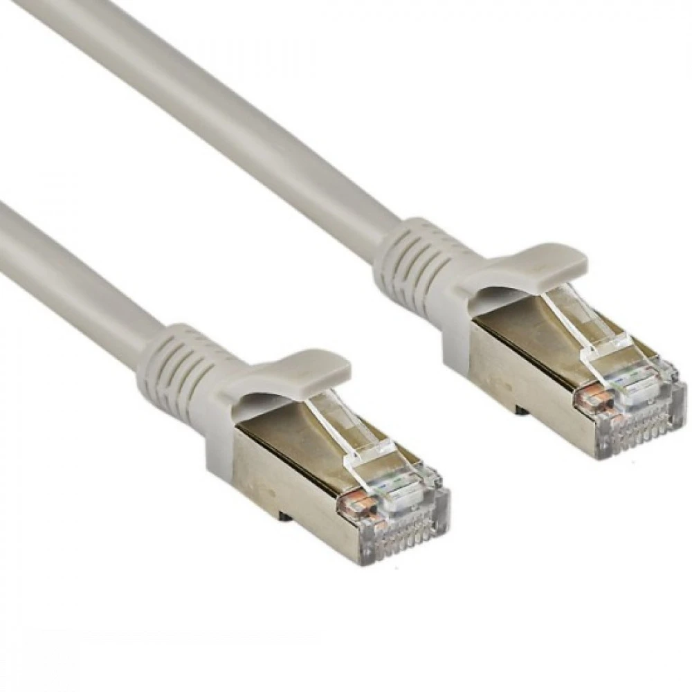 Патч-корд ExeGate FTP-RJ45-RJ45-C5e-CU-5M-GY EX282000RUS