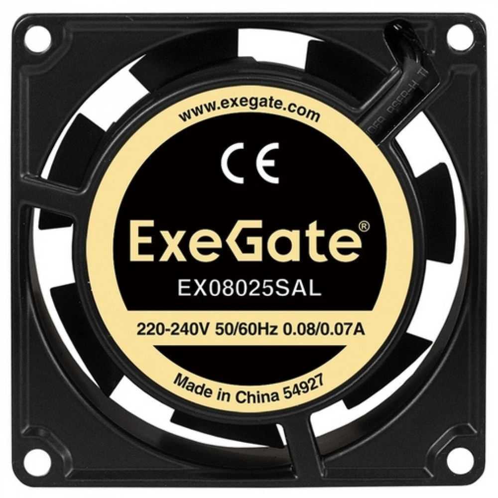 Система охлаждения ExeGate EX08025SAL EX288996RUS Для системного блока