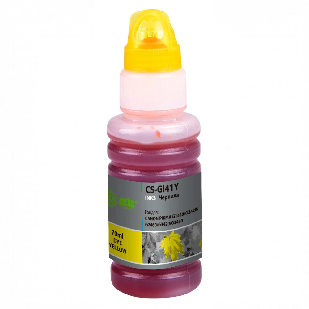 Струйный картридж Cactus CS-GI41Y