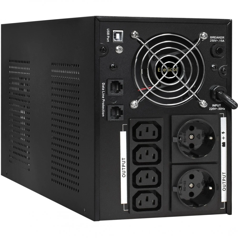 Источник бесперебойного питания ExeGate SpecialPro Smart LLB-3000 EX292637RUS 3000 ВА, 1800 Вт