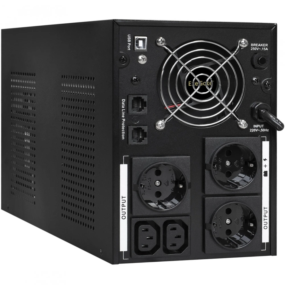 Источник бесперебойного питания ExeGate SpecialPro Smart LLB-3000 EX292636RUS 3000 ВА, 1800 Вт