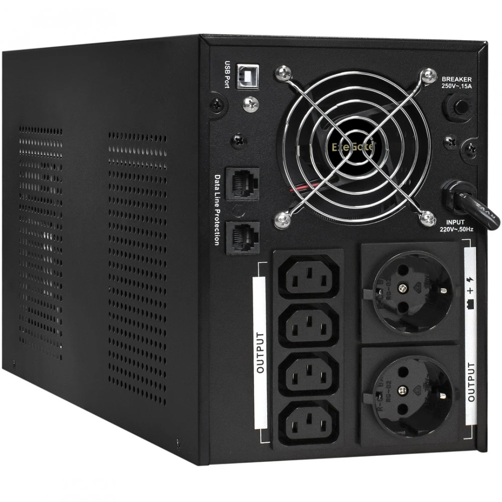 Источник бесперебойного питания ExeGate SpecialPro UNB-3000 EX292615RUS 3000 ВА, 1800 Вт
